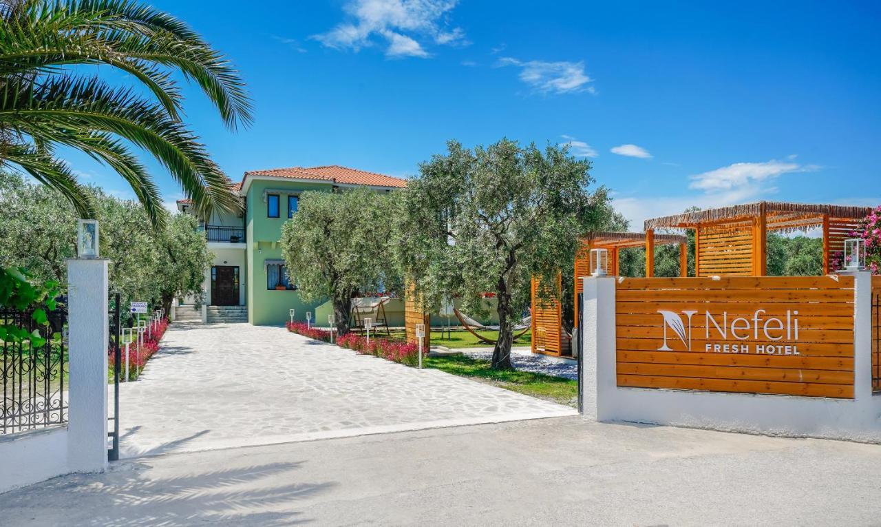 Nefeli Fresh Hotel By Del Mare Скала-Рахониу Экстерьер фото