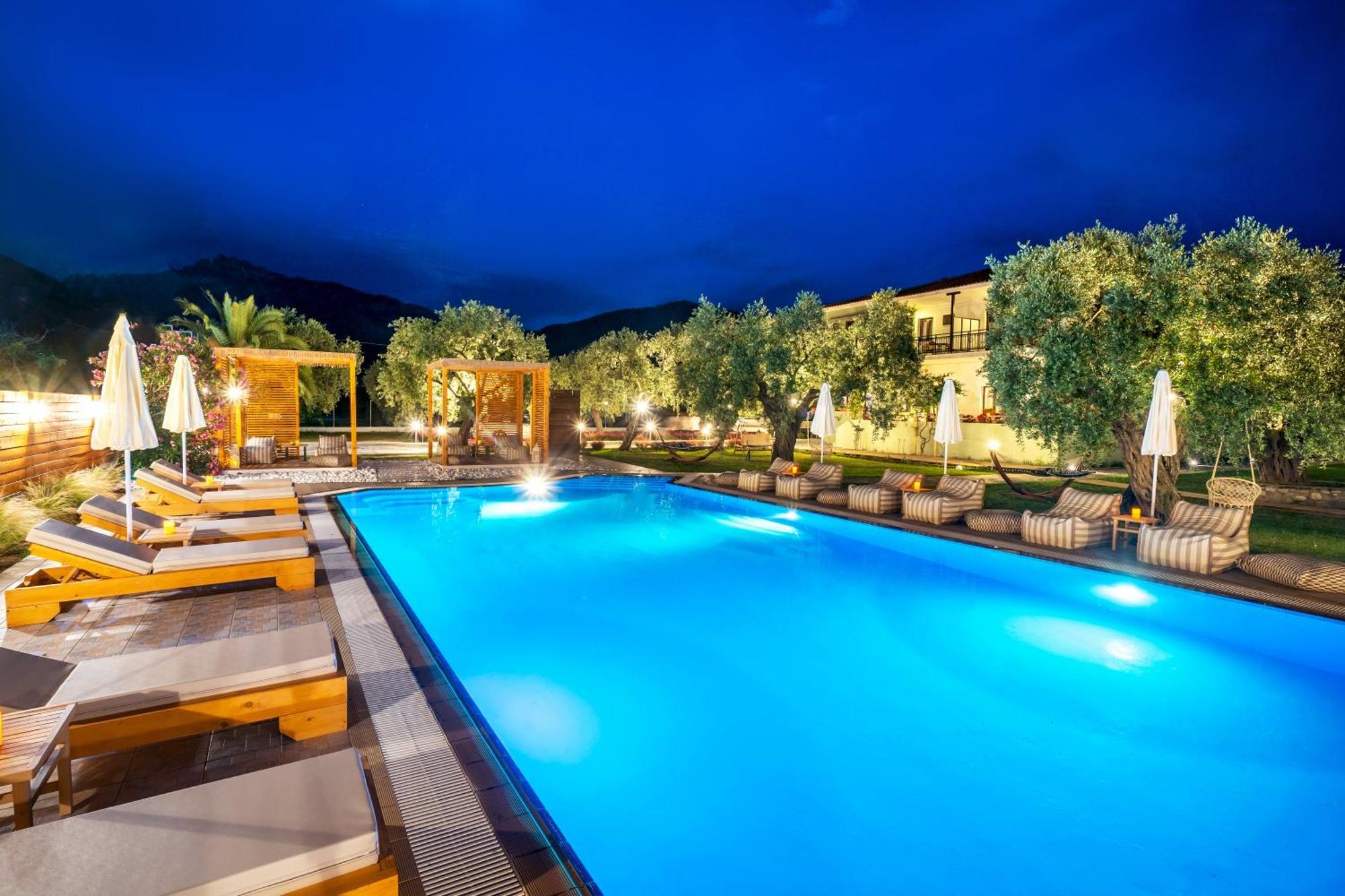 Nefeli Fresh Hotel By Del Mare Скала-Рахониу Экстерьер фото