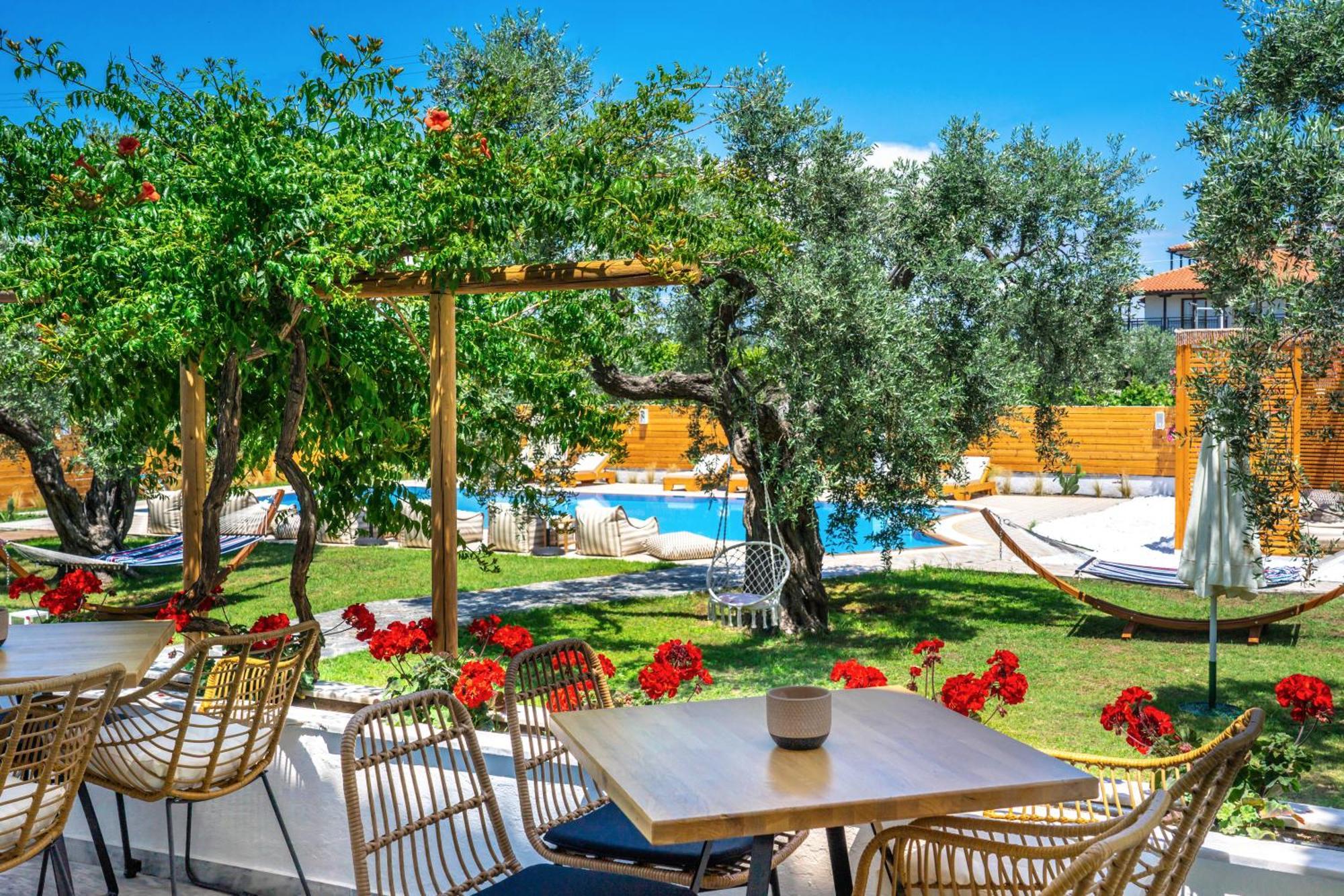 Nefeli Fresh Hotel By Del Mare Скала-Рахониу Экстерьер фото