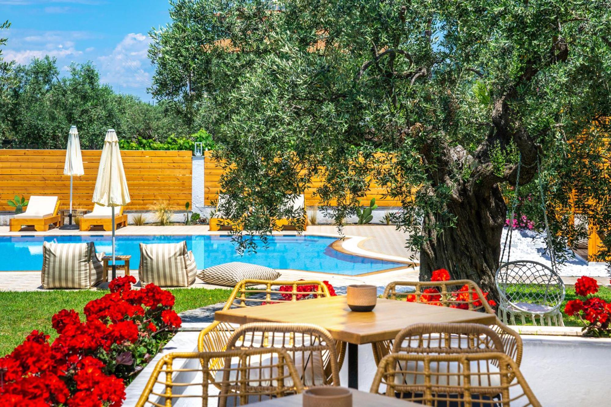 Nefeli Fresh Hotel By Del Mare Скала-Рахониу Экстерьер фото